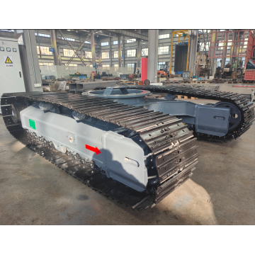 Stahl Crawler Track -Fahrwerk für Bohrgeräte Crudlers